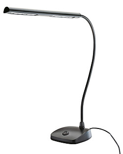 K & M 12296 LED Pianoleuchte schwarz  