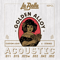 La Bella 40PCL Golden Alloy 011/052 