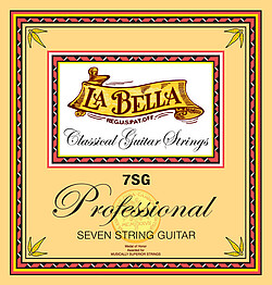 La Bella 7SG Classical 7-​String Guitar  