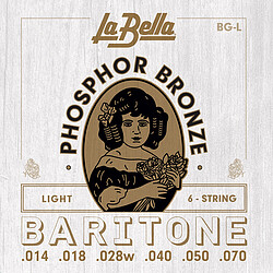 La Bella Baritone Ph.​-Bronze BGL 014/​070 