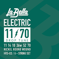 La Bella HRS-D3, Drop Tune 011/070 