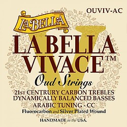 La Bella OUVIV-AC Oud Arabic CC Tuning  