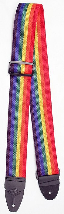 LM Nylon Gitarrengurt rainbow  