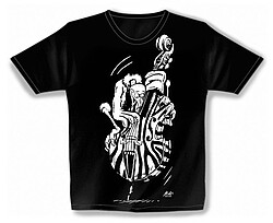 T-​Shirt schwarz Bass Geier *  