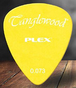 Tanglewood Plex Pick 0,73 yellow (12)  