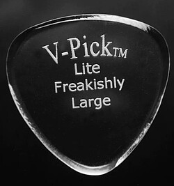 V-​Pick Freakishly Lrg Rounded Lite Pick  