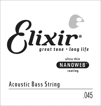 Elixir Einzel Acoustic Bass Nanoweb *  