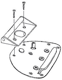 AP BP 0653-010 Tremolo Buzz Stop, chrom  