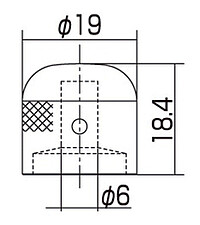 AP MK 0910-010 Dome Knöpfe (2) chrom  