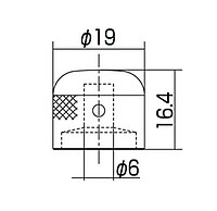 AP MK 3150-002 Dome Knöpfe (2) kurz gold 