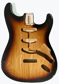 AP SBF-​3SB Body 3-​tone sunburst, alder  