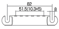 AP TP 0400-001 Stop Tailp. kompl. nickel 