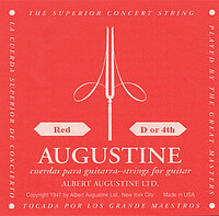 Augustine rot D 4 Einzelsaite  