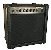 Farbe: Tolex schwarz Leistung: 25 Watt Features: Volume, Bass, Middle, Treble, Presence Anschlüsse: Kopfhörer, Effekt Send …... Career CA25B Bass Amp, schwarz