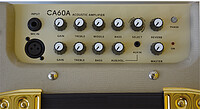 Career CA60A Acoustic Guitar Amp, braun 