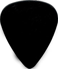 144 Stck Plectren schwarz, 0,​80 mm  