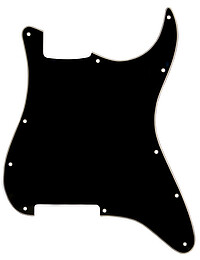 Pickguard S-​Type 3-​ply ohne Fräsung *  