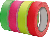 Fluoreszierendes Stage Tape in verschiedenen Farben - 25m x 19mm auf Rolle - schnell und leicht rückstandsfrei entfernbar - …... Chess Tools Neontape 25mx19mm grün