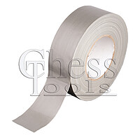 Hochqualitatives, PE-beschichtetes Stage Tape, silber - 50 m x 50 mm - rückstandsfrei entfernbar von Kabeln und den …... Chess Tools Stagetape Classic 50m, silb.