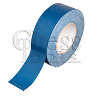 Hochqualitatives, PE-beschichtetes Stage Tape, blau - 50 m x 50 mm - rückstandsfrei entfernbar von Kabeln und den gängigen …... Chess Tools Stagetape Color 50m, blau