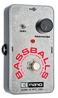 Zwei aufeinander abgestimmte Filter produzieren vokalartige Obertöne, die dem Originalton beigemischt werden. Unzählige …... Electro Harmonix Nano Bassballs