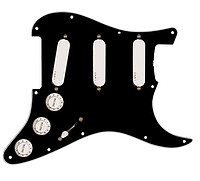 EMG Pro SA Pickguard black, white PU´s  