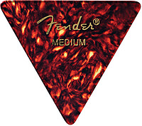 Fender® 355 Celluloid Picks shell med 12 