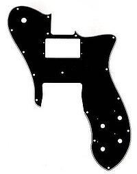 Fender® 72 Tele® Custom Pickguard black  