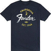 Fender® Baja Blue T-​Shirt, Blue, M  