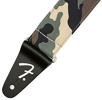 Fender® Camo Strap, Woodland 5cm  