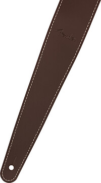 Fender® Essentials Leather Strap brn 2"  