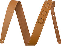 Fender® Essentials Leather Strap tan 2"  