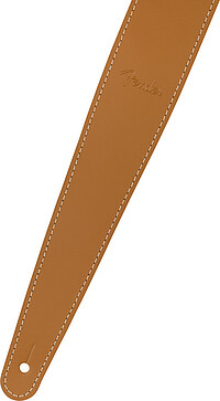 Fender® Essentials Leather Strap tan 2"  