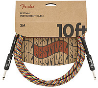 Fender® Festival Kabel, rainbow *  