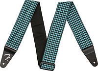 Fender® Houndstooth Strap, Teal  