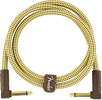 Fender® Kabel Deluxe 0,​9m tweed 2angled  