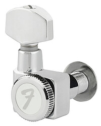 Fender® Locking Tuners 6l, short chrome  