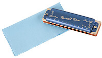 Fender® Midnight Blues Harmonica F  