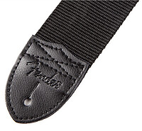 Fender® Nylon Strap bk, lightning, 5cm  