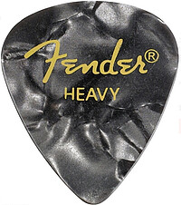 Fender® Picks 351 heavy/​black moto (12) 