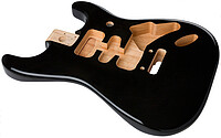 Fender S-​Body Deluxe Alder black  