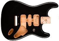 Fender S-Body Deluxe Alder black  