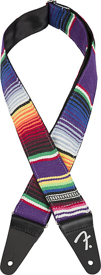 Fender® Serape Strap purple multi 2"  