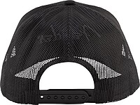 Fender® Silver Logo Snapback Hat, black  