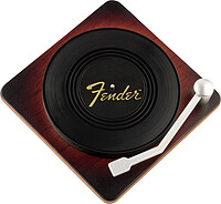 Fender® Sunburst Turntable Coaster Set  