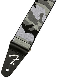 Fender® WeighLess Gray Camo Strap 5cm  