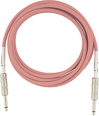 Fender® Original Series Kabel vereinen eine solide Bauweise mit spiralförmiger Abschirmung und vernickelten Klinkensteckern mit dem unnachahmlichen Fender® Styling. Ein sehr hochwertiges, … Fender® Original Cable shell pink 3m