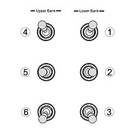 Free-Way Switch 3X3-03 gold, gold tip  