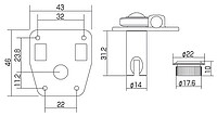 Gotoh GB-2 Einzelmechanik links nickel  