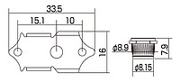 Gotoh SE-770 Mechanik 3L3R chrom  